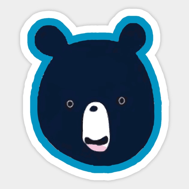 Cute Bear Grr Grr no.3 Sticker by Eugene and Jonnie Tee's